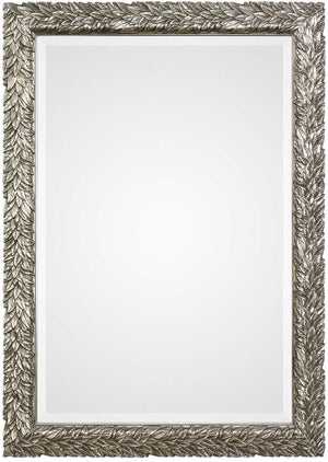Uttermost Evelina Silver Leaves Mirror