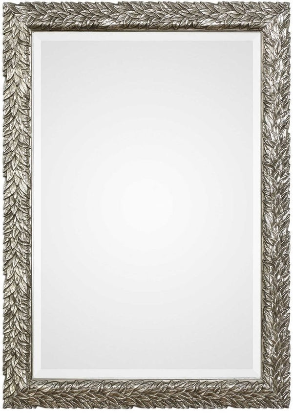 Uttermost Evelina Silver Leaves Mirror
