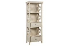 Bolanburg Pastoral Charm 2-Drawer Display Cabinet Antique White