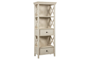 Bolanburg Pastoral Charm 2-Drawer Display Cabinet Antique White