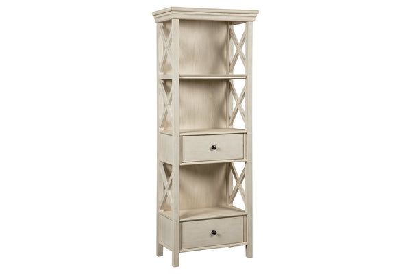 Bolanburg Pastoral Charm 2-Drawer Display Cabinet Antique White