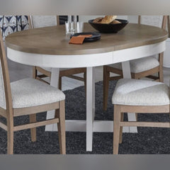 Parker House Americana Modern 48 Inch Round Dining Table with 18 Inch Leaf