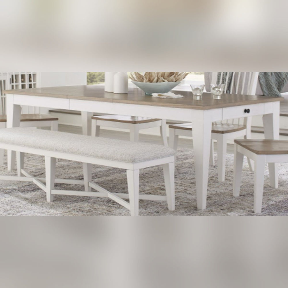 Parker House Americana Modern 60 Inch Rectangular Dining Table in Cotton
