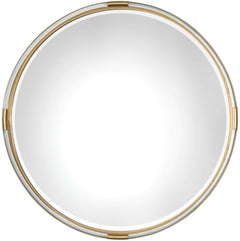 Uttermost Mackai Round Gold Mirror
