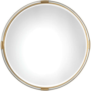 Uttermost Mackai Round Gold Mirror