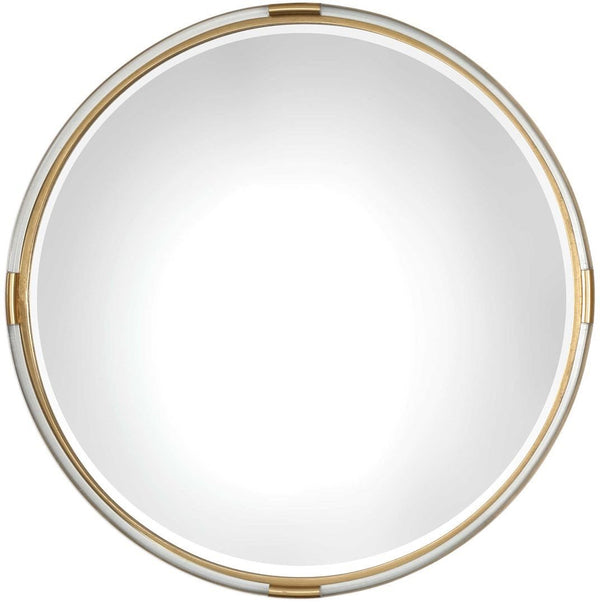 Uttermost Mackai Round Gold Mirror