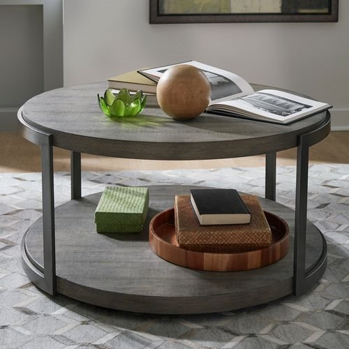 Liberty Modern View Round Cocktail Table
