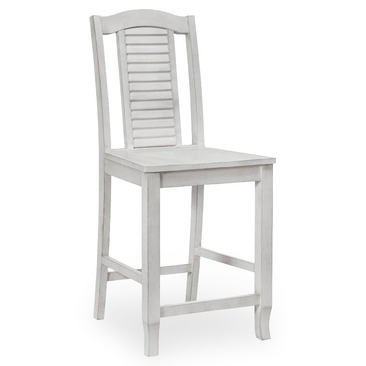 John Thomas Hampton Seaside Stool in Chalk White