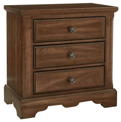 Vaughan-Bassett Heritage Amish Cherry 3-Drawer Nightstand