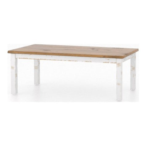 Canadel Champlain Honey Washed & Dove White Body Dining Table