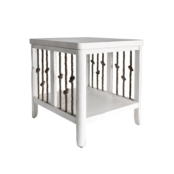 Liberty Furniture Dockside White End Table