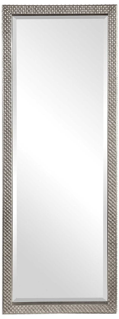 Uttermost Cacelia Metallic Silver Floor Mirror
