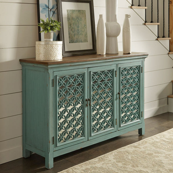 Liberty Furniture Kensington 3-Door Accent Cabinet