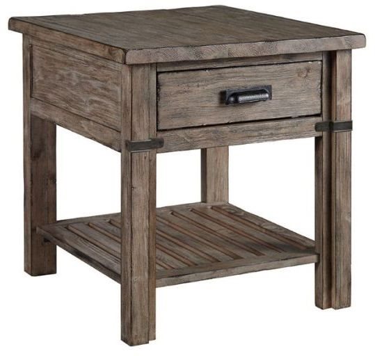 Kincaid Foundry Drawer End Table