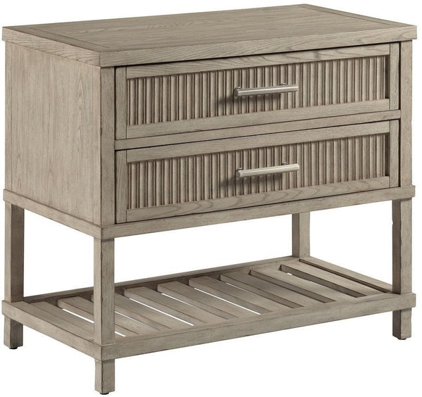 American Drew West Fork Harrison Taupe Nightstand