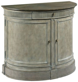 American Drew Savona Demilune Versaille Finish with Elm Top Bachelor Chest