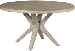 American Drew West Fork Hardy Taupe Round Dining Table