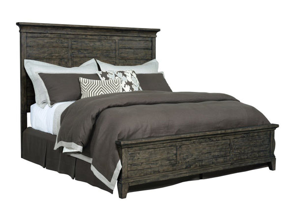 Kincaid Rustic Retreat Distressed Wood Panel Bed Frame