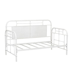 Liberty Furniture Vintage Antique White Twin Metal Daybed