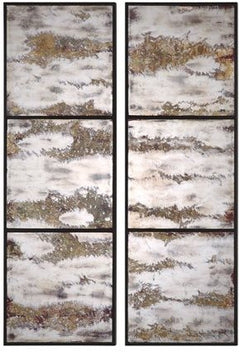 Uttermost Rahila 2-Piece Antiqued Mirror Wall Art