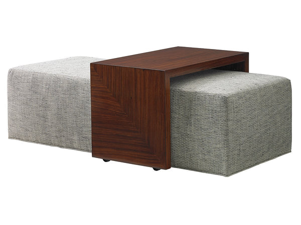 Lexington Upholstery by Lexington Broadway Cocktail Ottoman with Slide