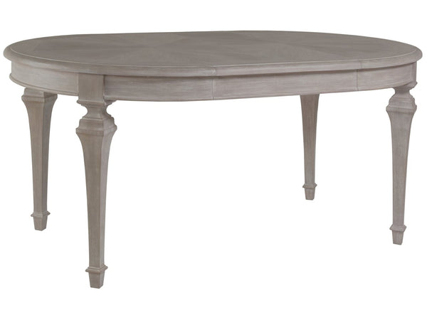Artistica Home by Lexington Cohesion Program Aperitif Round/Oval Dining Table Dark Gray