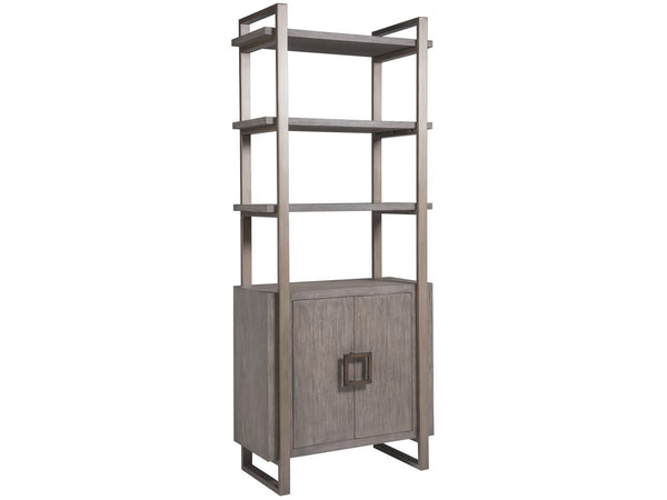 Artistica Home by Lexington Cohesion Program Light Brown Mahogany Wood Vertex Bookcase