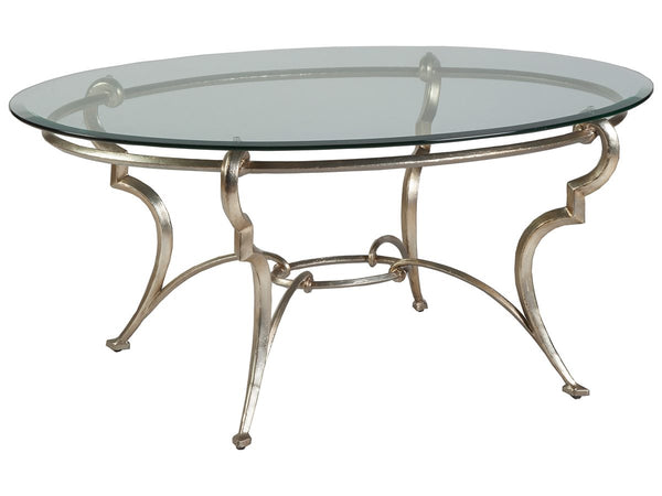 Artistica Home by Lexington Signature Designs Colette Oval Cocktail Table