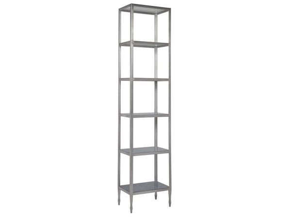 Artistica Home by Lexington Signature Designs Sashay Silver Slim Etagere