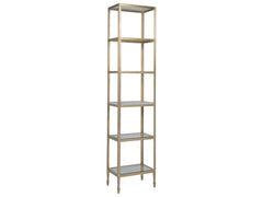 Artistica Home by Lexington Signature Designs Sashay Gold Slim Etagere