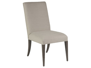 Artistica Home by Lexington Cohesion Program Madox 19.5 Inch Upholstered Fabric Side Chair Dark Brown/Beige