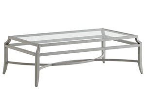 Tommy Bahama Outdoor by Lexington Silver Sands Rectangular Cocktail Coffee Table