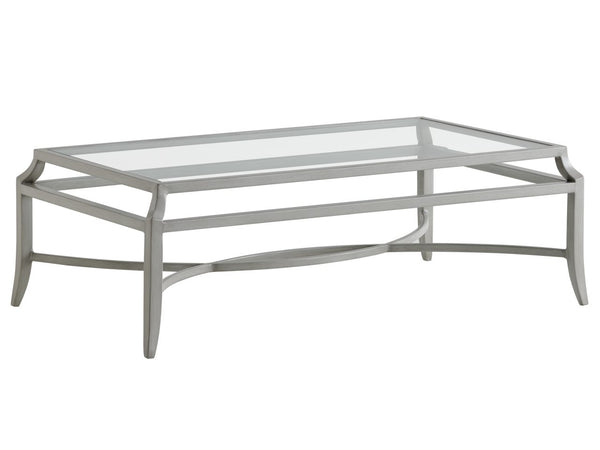 Tommy Bahama Outdoor by Lexington Silver Sands Rectangular Cocktail Coffee Table