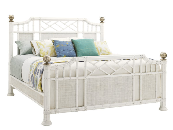Tommy Bahama Home by Lexington Ivory Key Pritchards Bay Panel King Headboard
