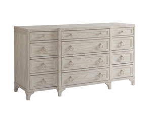Barclay Butera by Lexington Newport Garnet Breakfront Dresser
