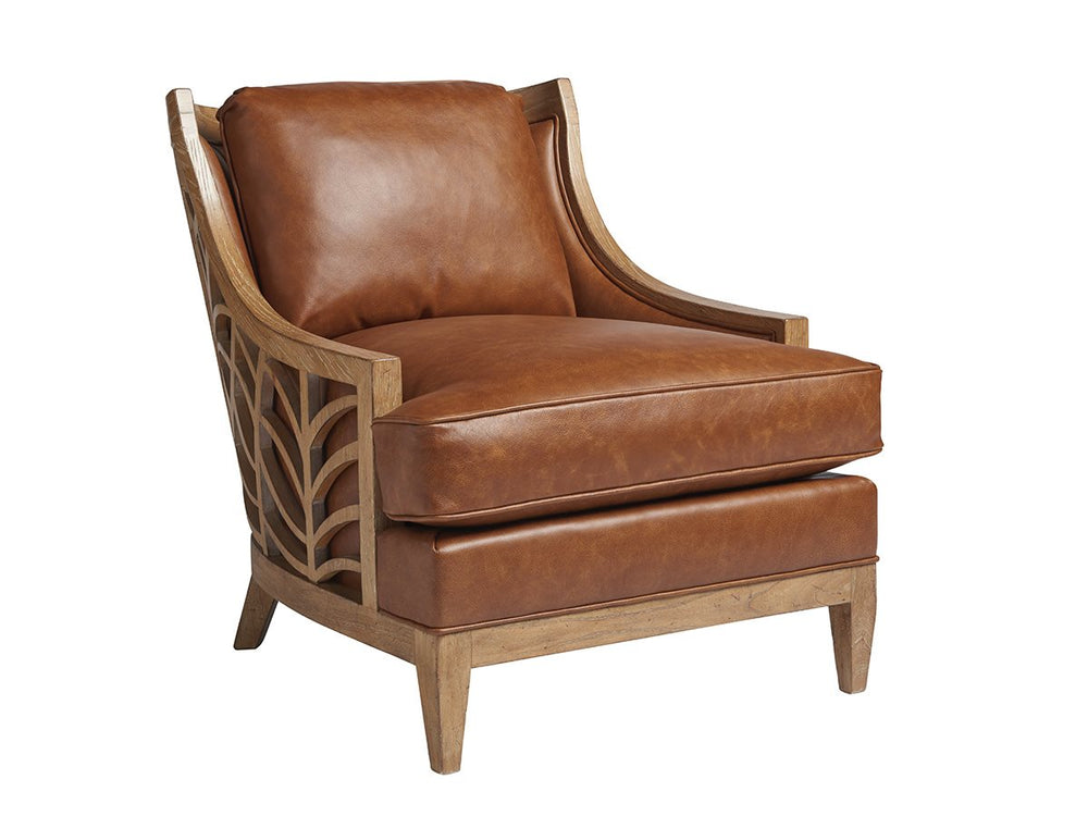 Tommy Bahama Home by Lexington Los Altos Marion Leather Armless Chair