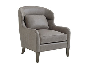 Ariana by Lexington Chaffery Leather Barrel Armchair