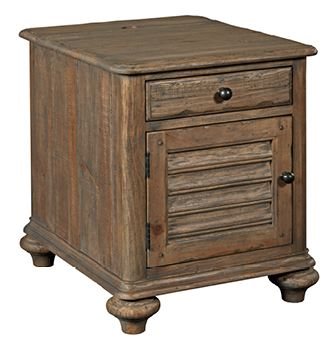 Kincaid Weatherford Chairside Table Weatherford Heather