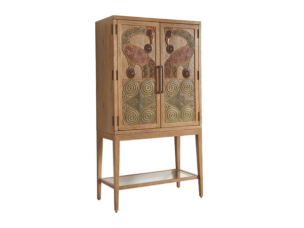 Tommy Bahama Home by Lexington Los Altos Cameroon Bar Cabinet