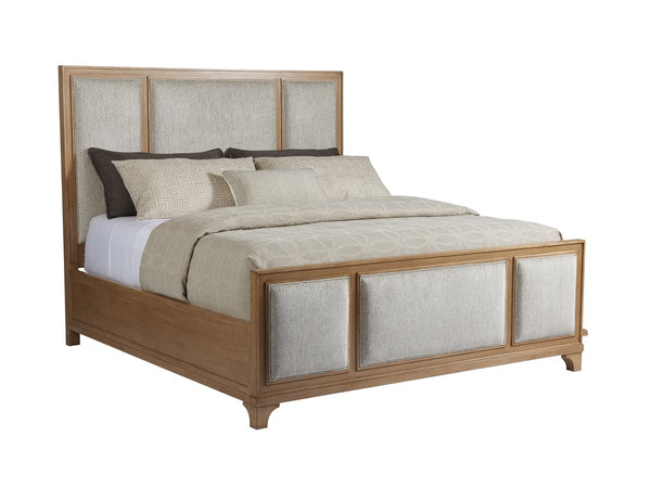 Barclay Butera by Lexington Newport Crystal Cove Bed Gray/Beige King