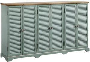 Crestview Clearwater Sea Wash Sideboard