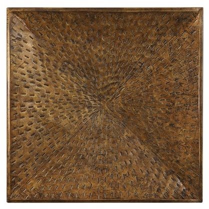 Uttermost Blaise Antiqued Bronze Wall Art