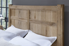 Vaughan-Bassett Dovetail Sun Bleached White Board & Batten Queen Headboard
