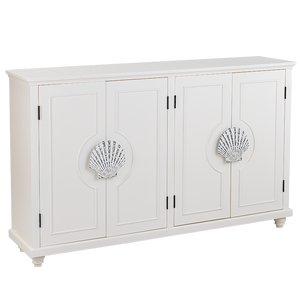 Madison Avenue Martinique Coastal White Credenza Sideboard