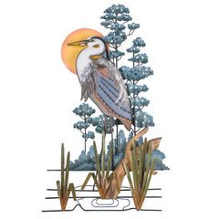 T.I. Design Great Blue Heron Wall Art
