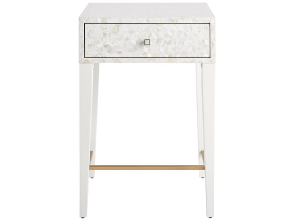 Universal Love. Joy. Bliss. Miranda Kerr Home White Lacquer Nightstand