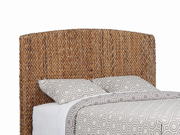 Coaster Laughton Woven Banana Leaf Queen Panel Headboard Amber