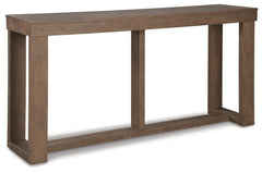 Cariton Urban Foundry Console Table Gray