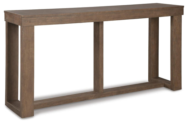 Cariton Urban Foundry Console Table Gray