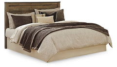 Trinell Urban Foundry King/California King Panel Headboard Brown